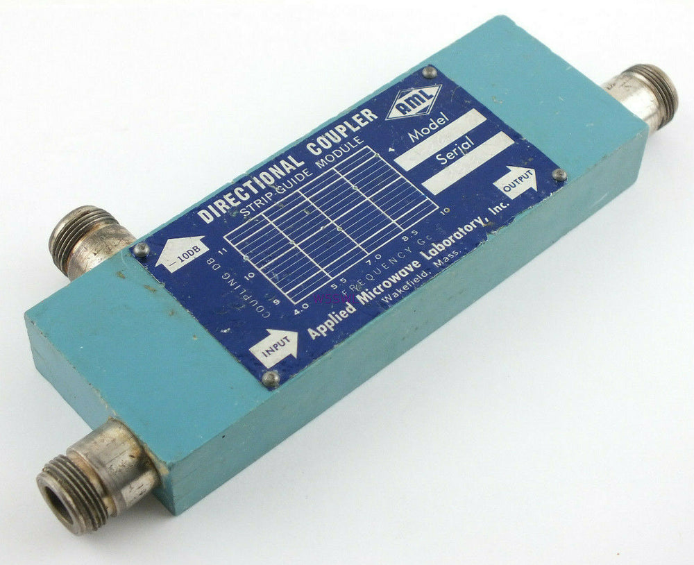 Applied Microwave AML C-261-10 10dB Directional Coupler 4-10GHz - Dave's Hobby Shop by W5SWL