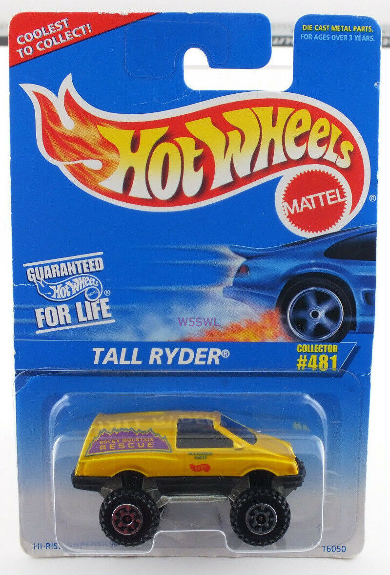 Hot Wheels 1995 Tall Ryder #481 FROM DEALER'S CASE - Dave's Hobby Shop by W5SWL