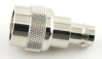 Load image into Gallery viewer, W5SWL C Male to BNC Female Connector Adapter - fits Ludlum Geiger Counters More - Dave's Hobby Shop by W5SWL
