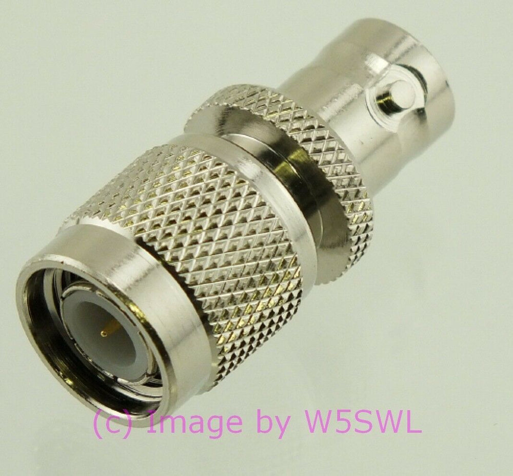 W5SWL Brand TNC Male to BNC Female Coax Connector Adapter - Dave's Hobby Shop by W5SWL