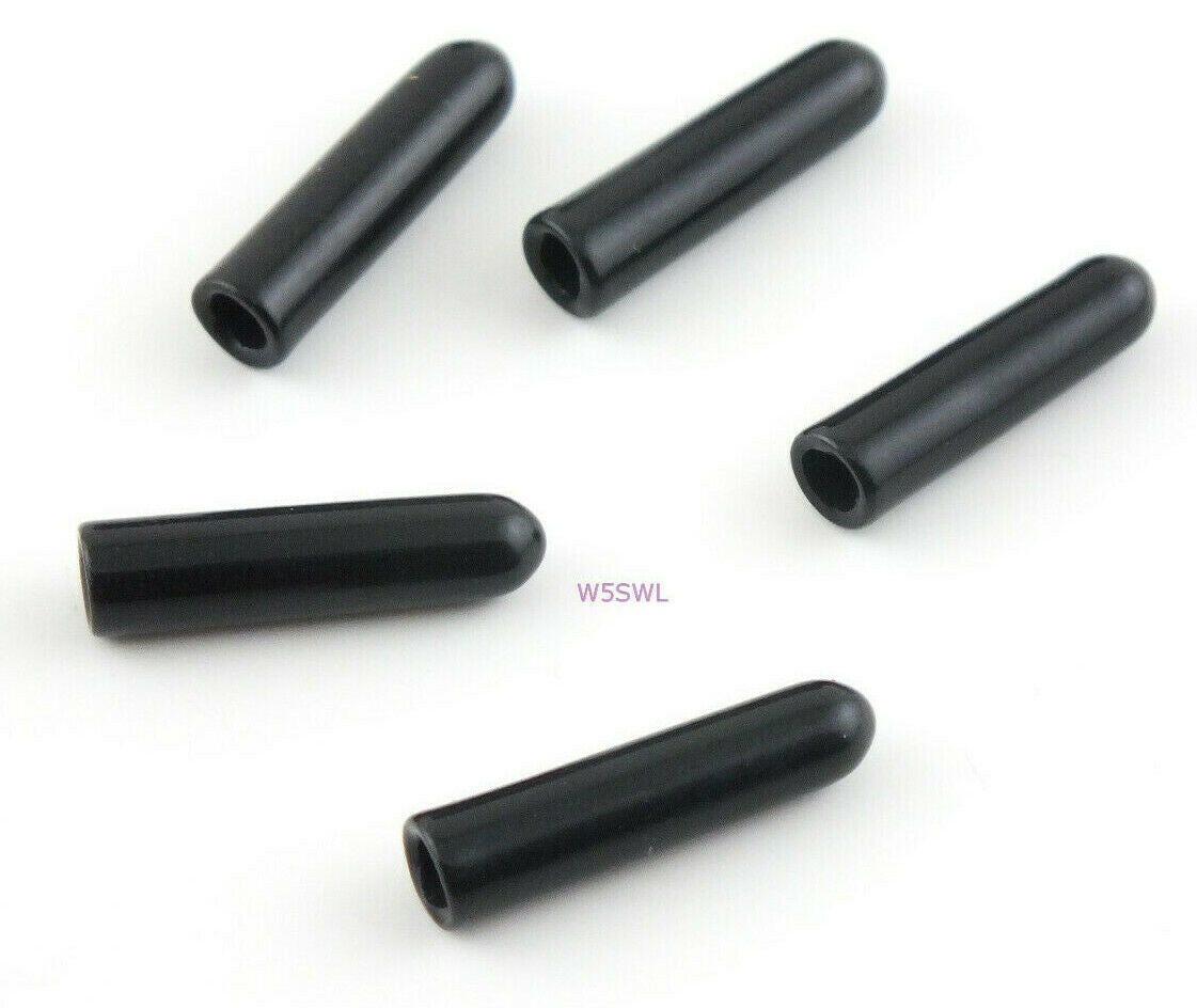 Antenna Tubing Flexible Vinyl 1/8"-3/16" ID Caps Black 3/4"-Long 5PK - Dave's Hobby Shop by W5SWL