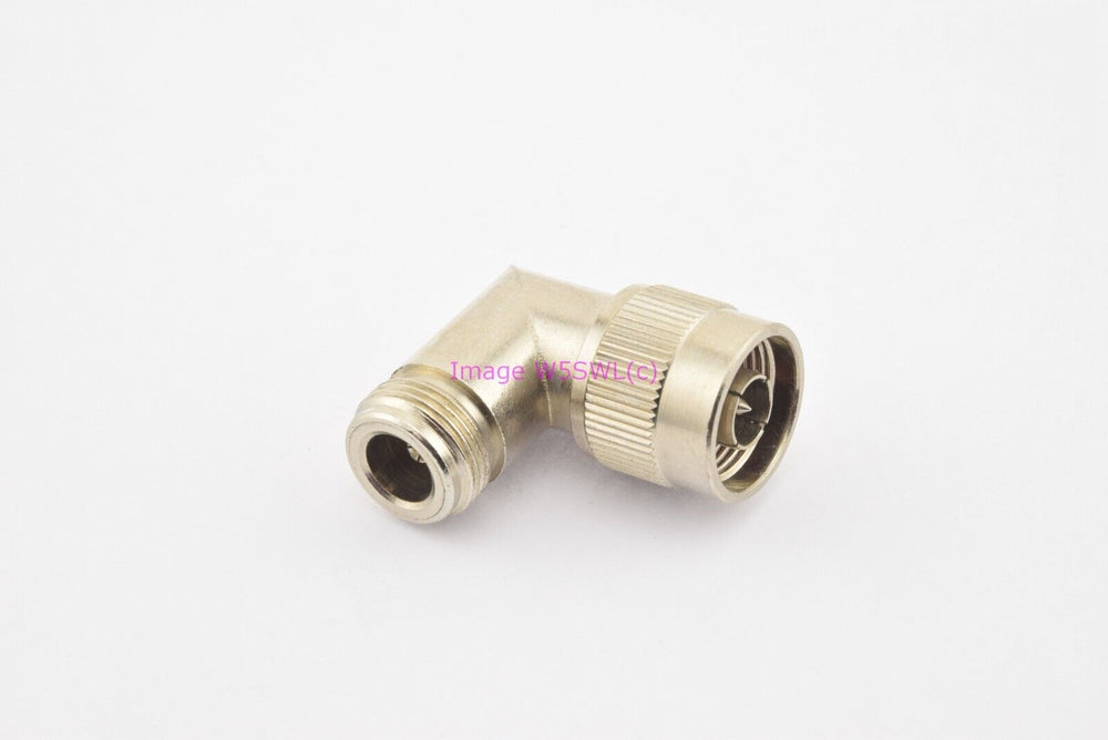 M Male to N Female 90 Degree Right Angle  Elbow RF Connector Adapter - Dave's Hobby Shop by W5SWL