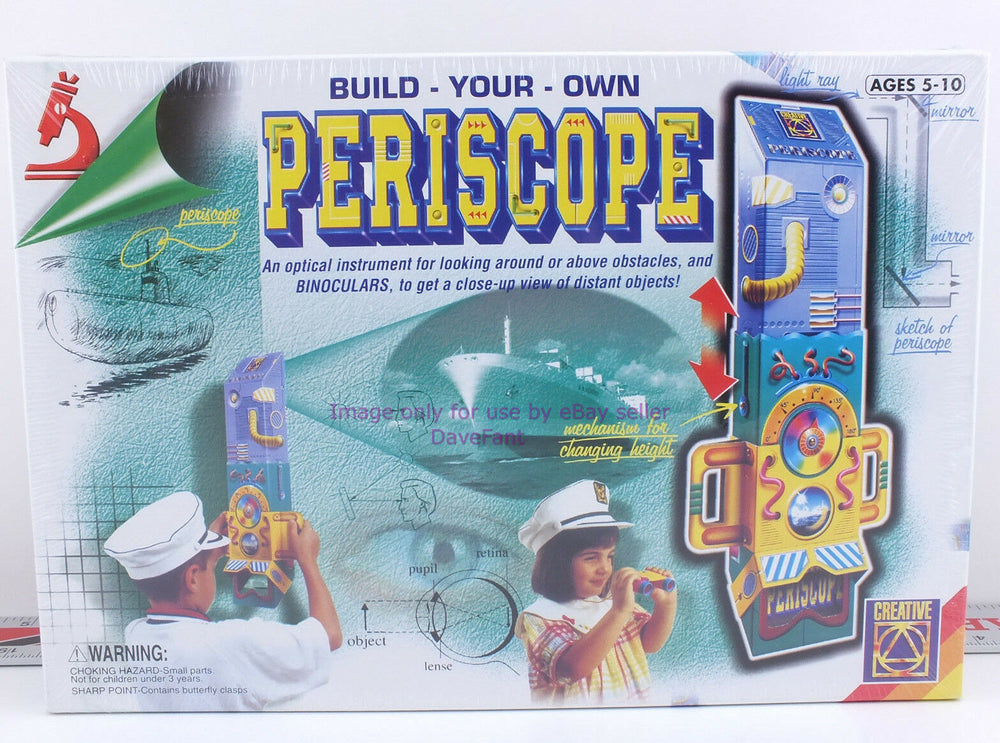 Creative Toys Build Your Own Working Periscope  New In Box - Dave's Hobby Shop by W5SWL