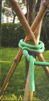 Load image into Gallery viewer, Rubber Coated Flex Wire 12ft Tree Bushes Vine Plants Ham Coax Power Wire Tie - Dave&#39;s Hobby Shop by W5SWL
