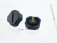 Load image into Gallery viewer, Knob 3 MM Plastic Grip - Set of 2 Radio and Speaker Mounting - Dave&#39;s Hobby Shop by W5SWL

