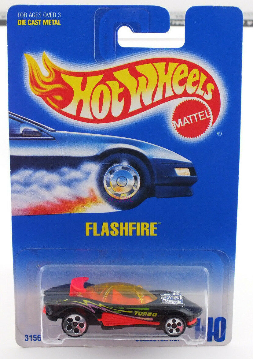 Hot Wheels 1991 Flashfire #140 MINT CAR FROM DEALER'S CASE - Dave's Hobby Shop by W5SWL