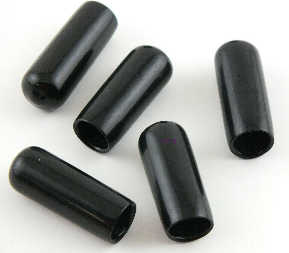 Antenna Tubing Flexible Vinyl 5/16"-3/8" ID Caps Black 1" Long 5PK - Dave's Hobby Shop by W5SWL