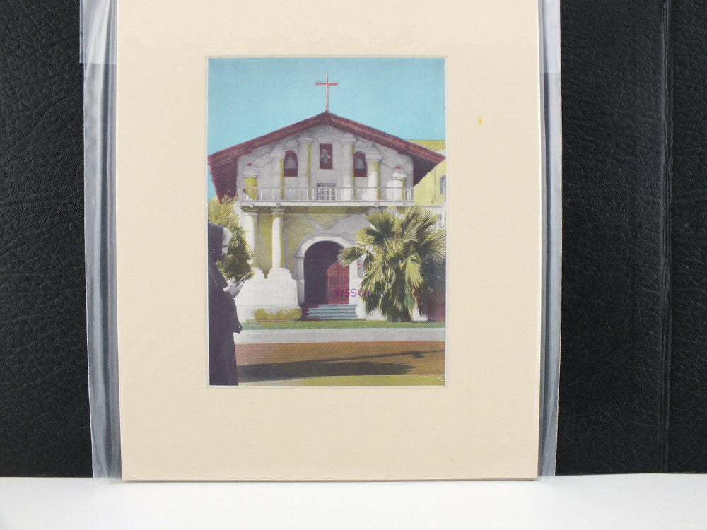 Mission Dolores San Francisco California Matted Picture - Dave's Hobby Shop by W5SWL