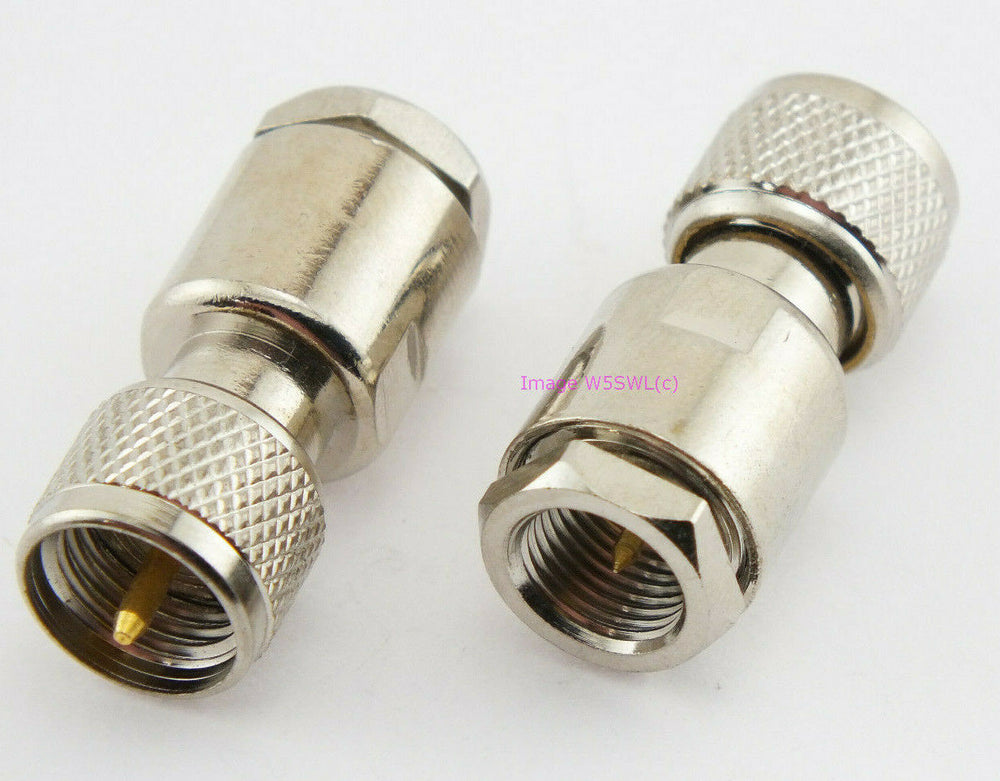 Workman 40-8004 FME Male to Mini-UHF Male Coax Connector Adapter - Dave's Hobby Shop by W5SWL