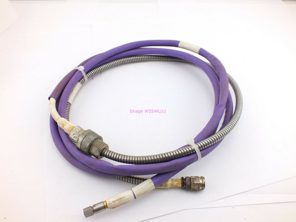 Armored Flex Jacketed TNC Male to SMA Male Coax Patch Cable Jumper (Bin92) - Dave's Hobby Shop by W5SWL