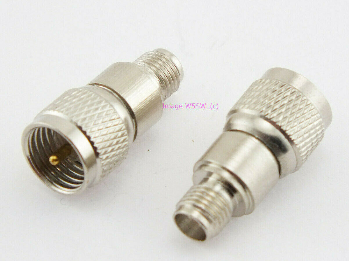 Workman 40-7831 SMA Female to Mini-UHF Male Coax Connector Adapter - Dave's Hobby Shop by W5SWL