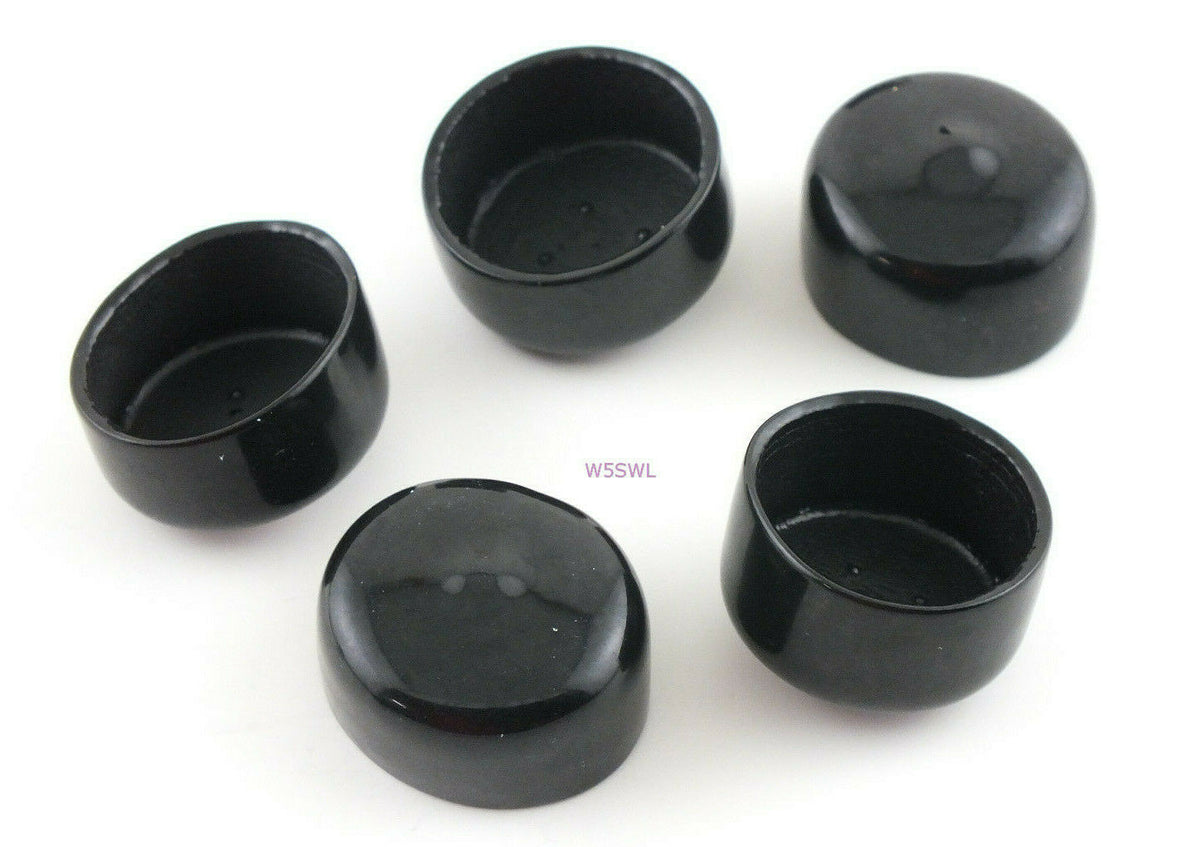 Antenna Tubing Flexible Vinyl 1 to 1-1/16" ID Caps Black 1/2" Long 5PK - Dave's Hobby Shop by W5SWL