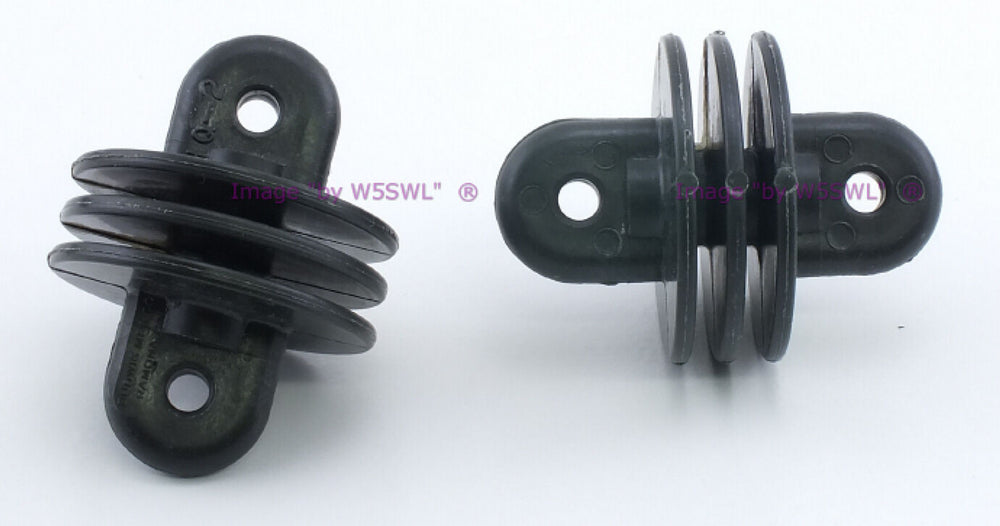 Budwig HQ-2 HF Dipole Vee Long Wire Antenna Insulators - Set of 2 - Dave's Hobby Shop by W5SWL
