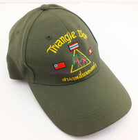 Load image into Gallery viewer, Triangle D&#39;or Cap Hat Golden Triangle - Dave&#39;s Hobby Shop by W5SWL
