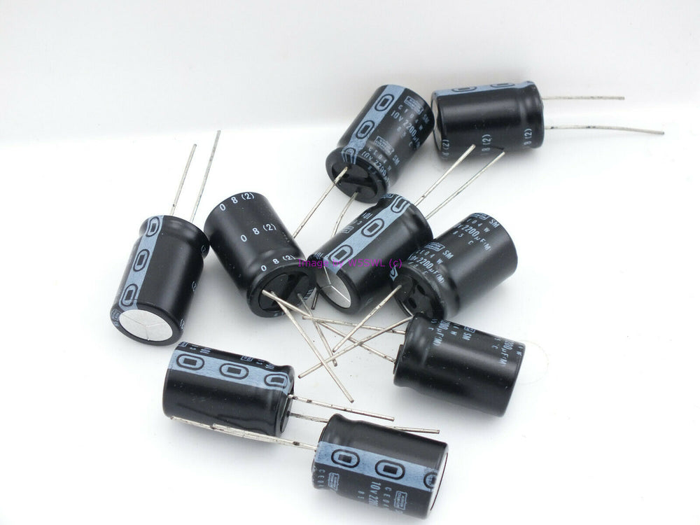 2200-MFD 10V Assorted Caps Capacitors From a Ham Estate LOT (bin62) - Dave's Hobby Shop by W5SWL