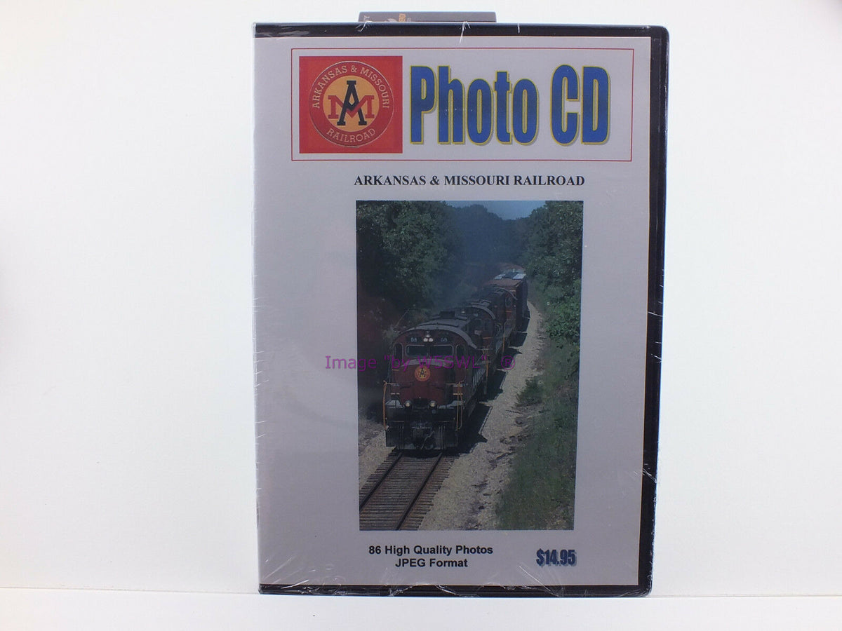 New Sealed RailRoad PHOTO CD - Arkansas & Missouri Railroad 86 HQ JPEGs - Dave's Hobby Shop by W5SWL