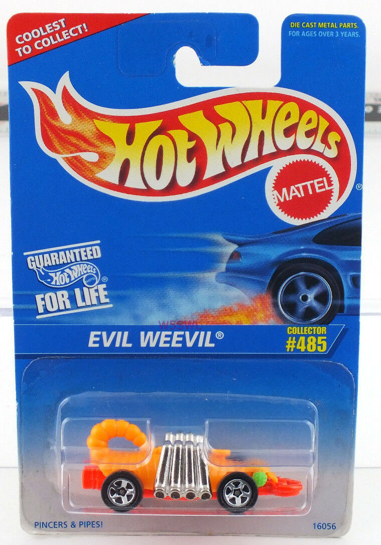 Hot Wheels Evil Weevil #485 - MINT CAR FROM DEALERS CASE - Dave's Hobby Shop by W5SWL