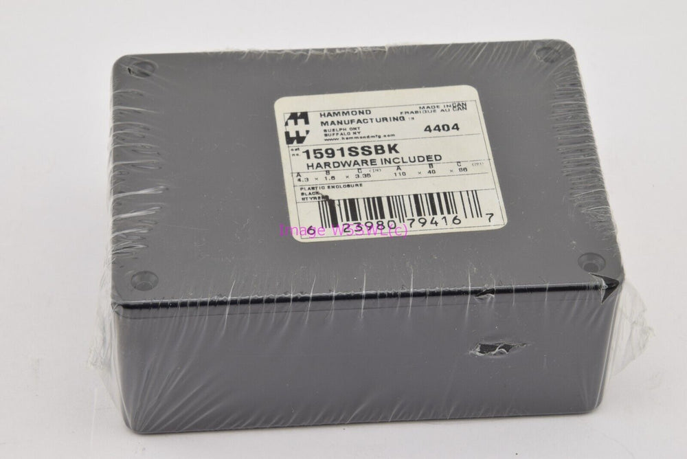 Hammond Project Box 4.3" x 1.6" x 3.35" 1591SSBK - Dave's Hobby Shop by W5SWL