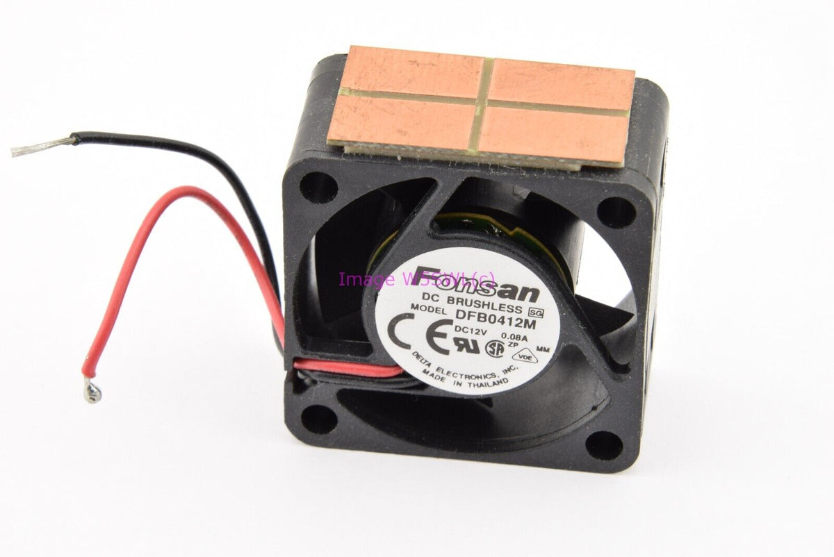 DC Brushless Fan DC12V 0.08A FONSAN DFB0412M - Dave's Hobby Shop by W5SWL