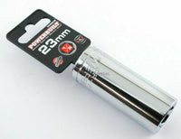 Load image into Gallery viewer, 23mm Socket Deep 1/2" Drive 6pt NEW - Dave's Hobby Shop by W5SWL
