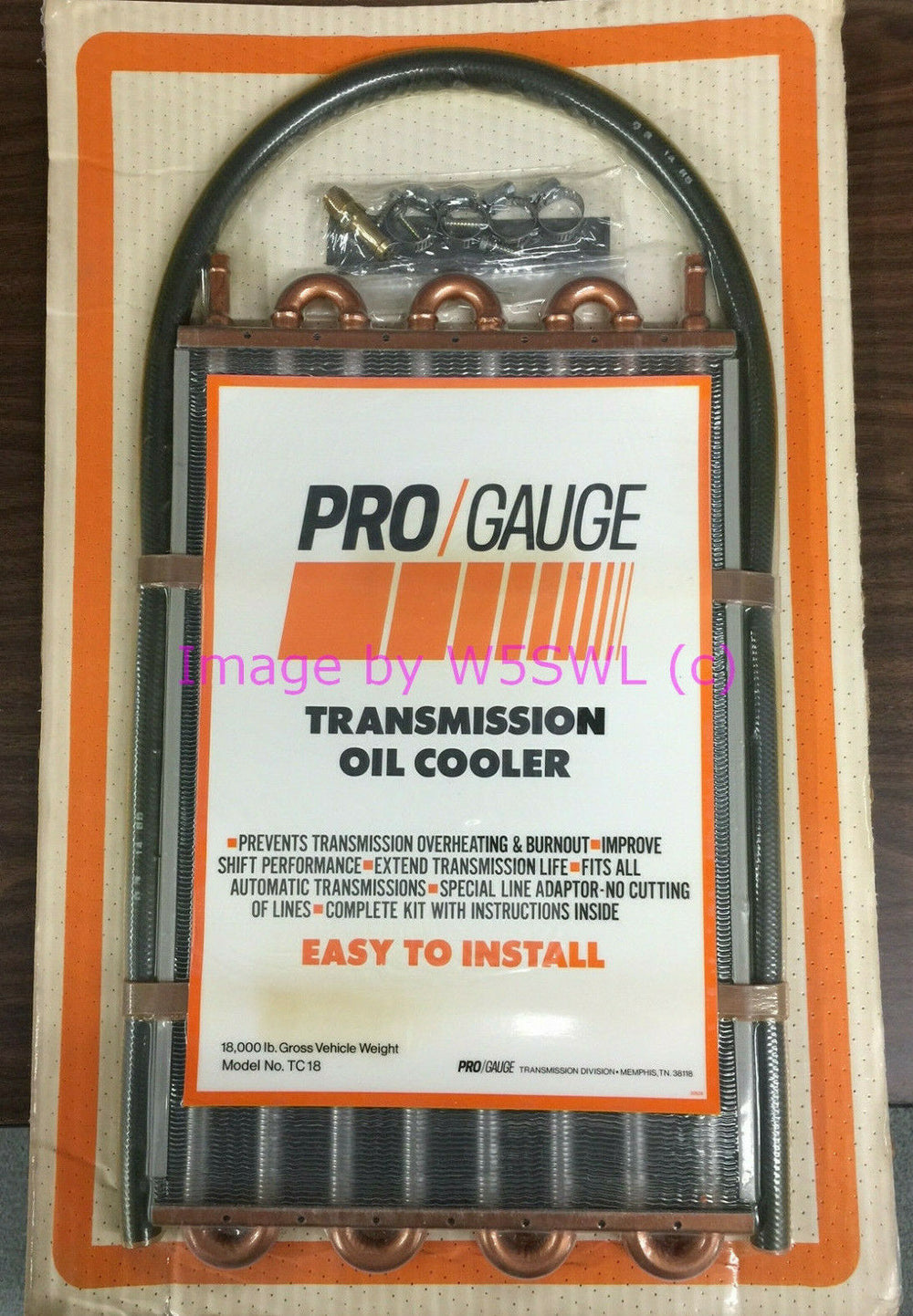 Pro Gauge TC 18 Radiator Transmission Oil Cooler 18,000 lb Weight Heat Exchanger - Dave's Hobby Shop by W5SWL