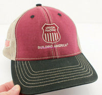 Load image into Gallery viewer, Union Pacific Building America Cap - Dave&#39;s Hobby Shop by W5SWL
