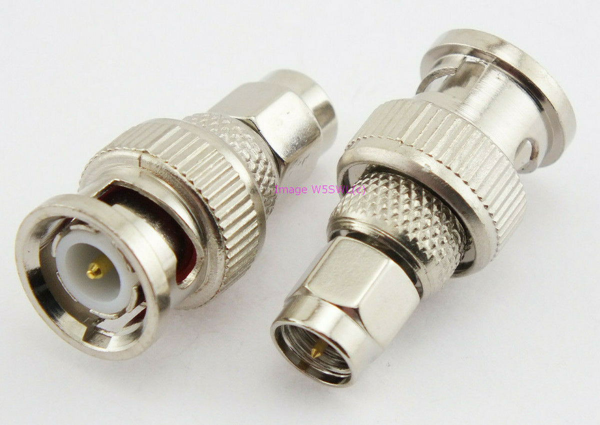 Workman 40-7819 SMA Male to BNC Male Coax Connector Adapter - Dave's Hobby Shop by W5SWL