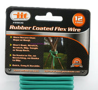 Load image into Gallery viewer, Rubber Coated Flex Wire 12ft Tree Bushes Vine Plants Ham Coax Power Wire Tie - Dave&#39;s Hobby Shop by W5SWL
