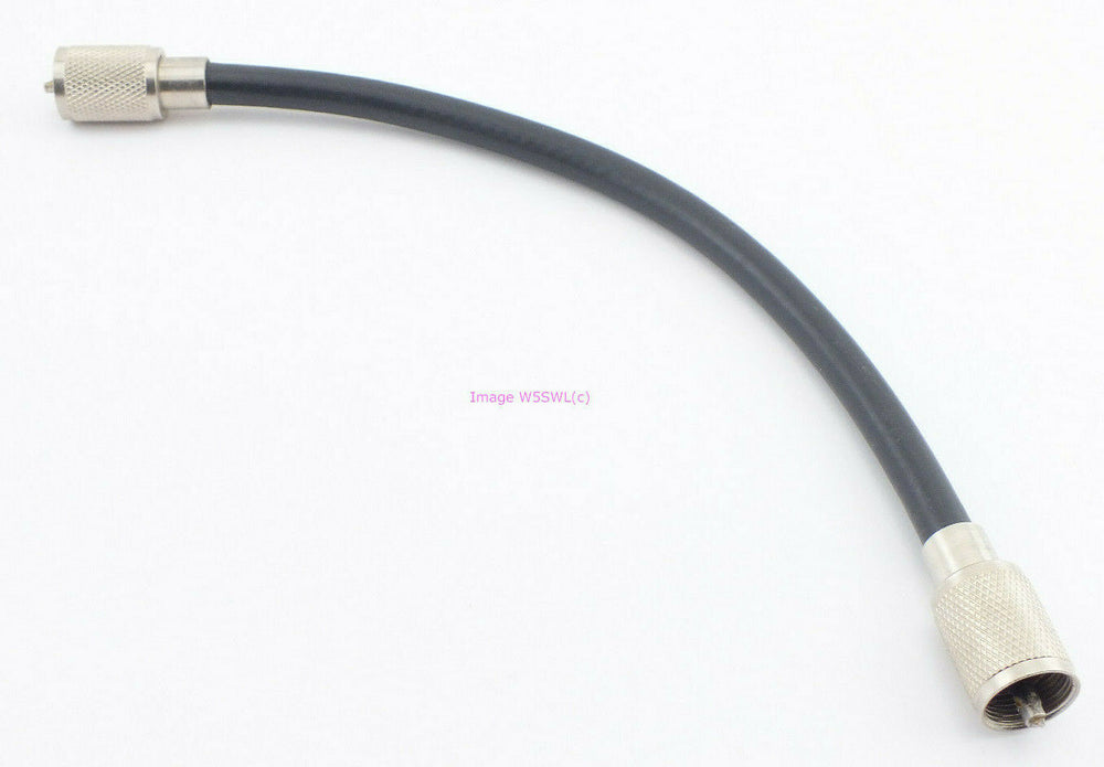 1ft RG-8/U PL-259 to PL-259 Coax Jumper Patch Cable Ham Radio CB 2-Way - Dave's Hobby Shop by W5SWL