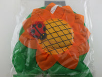 Load image into Gallery viewer, Lady Bug Sun Flower Hanging Wind Spinner - Dave&#39;s Hobby Shop by W5SWL
