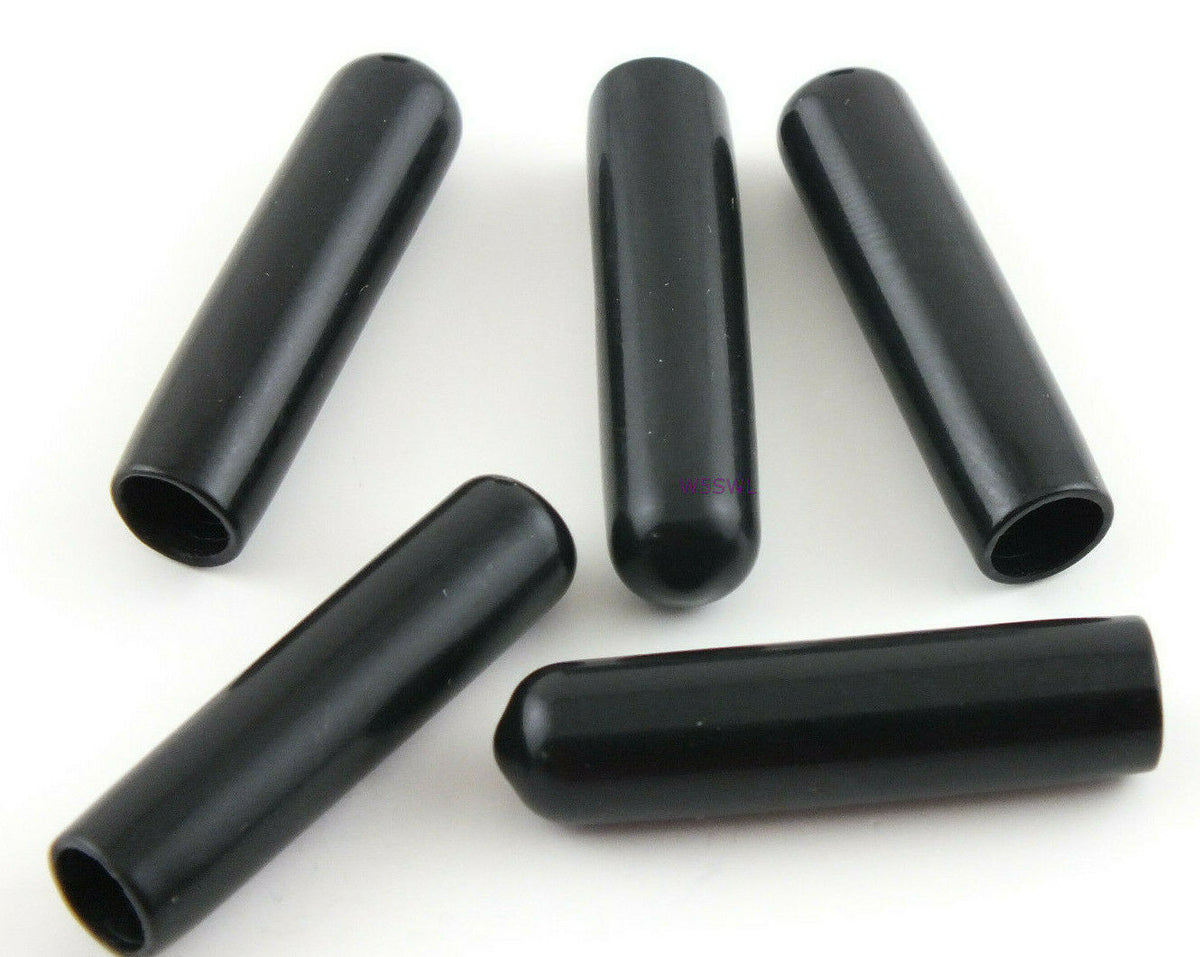 Antenna Tubing Flexible Vinyl 5/16"-3/8" ID Caps Black 1-1/2 Long 5PK - Dave's Hobby Shop by W5SWL