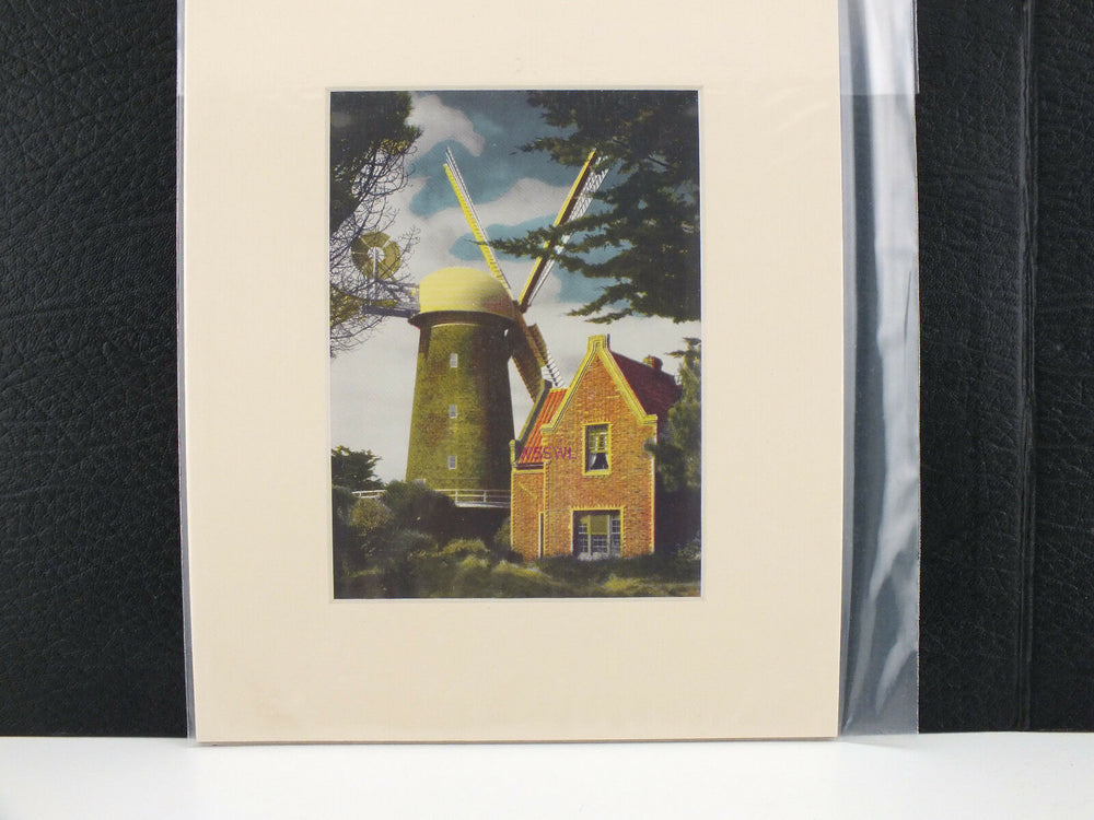 North Windmill Golden Gate Park California Matted Picture - Dave's Hobby Shop by W5SWL