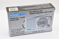 Load image into Gallery viewer, Sonnet 9 Band Hand Held Shortwave Radio Portable with Clock/Alarm NOS - Dave&#39;s Hobby Shop by W5SWL
