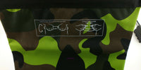 Load image into Gallery viewer, Camping Bag Hiking 2-1/2 Gallon Green Camo Waterproof Roll Top Rip Stop - Dave&#39;s Hobby Shop by W5SWL
