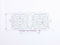 Load image into Gallery viewer, Rubber Feet .528&quot; Tall - Steel Bushing Set of 4 Rectangular - Dave&#39;s Hobby Shop by W5SWL
