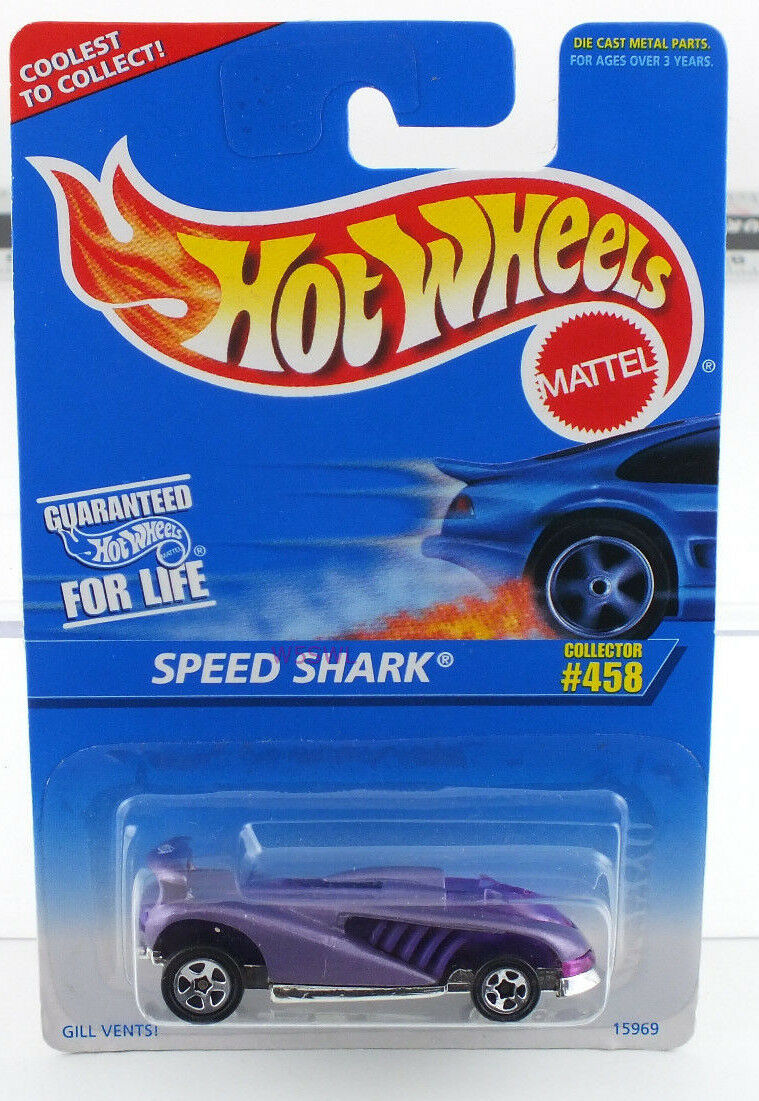 Hot Wheels 1995 Speed Shark - MINT CAR FROM DEALERS CASE - Dave's Hobby Shop by W5SWL