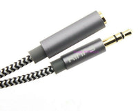 Load image into Gallery viewer, 4Ft 3.5mm Male to Female Stereo Audio Extension Cord Cable - Dave&#39;s Hobby Shop by W5SWL
