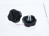 Load image into Gallery viewer, Knob 5 MM Plastic Grip - Set of 2 Radio and Speaker Mounting - Dave&#39;s Hobby Shop by W5SWL
