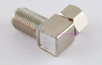 Load image into Gallery viewer, HEAVY DUTY Type F 90 Deg Right Angle  Elbow Male to Female for TV Cable Antenna - Dave's Hobby Shop by W5SWL
