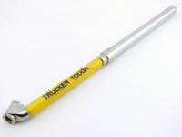 Load image into Gallery viewer, Deluxe 12" Tire Gauge 10-150 PSI Angle-On Dual Foot - Dave's Hobby Shop by W5SWL
