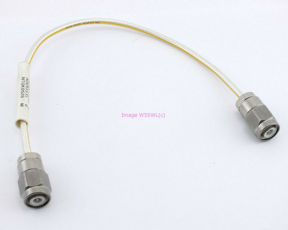 Semflex 1ft TNC Male to TNC Male Coax Jumper Patch Cable - Dave's Hobby Shop by W5SWL