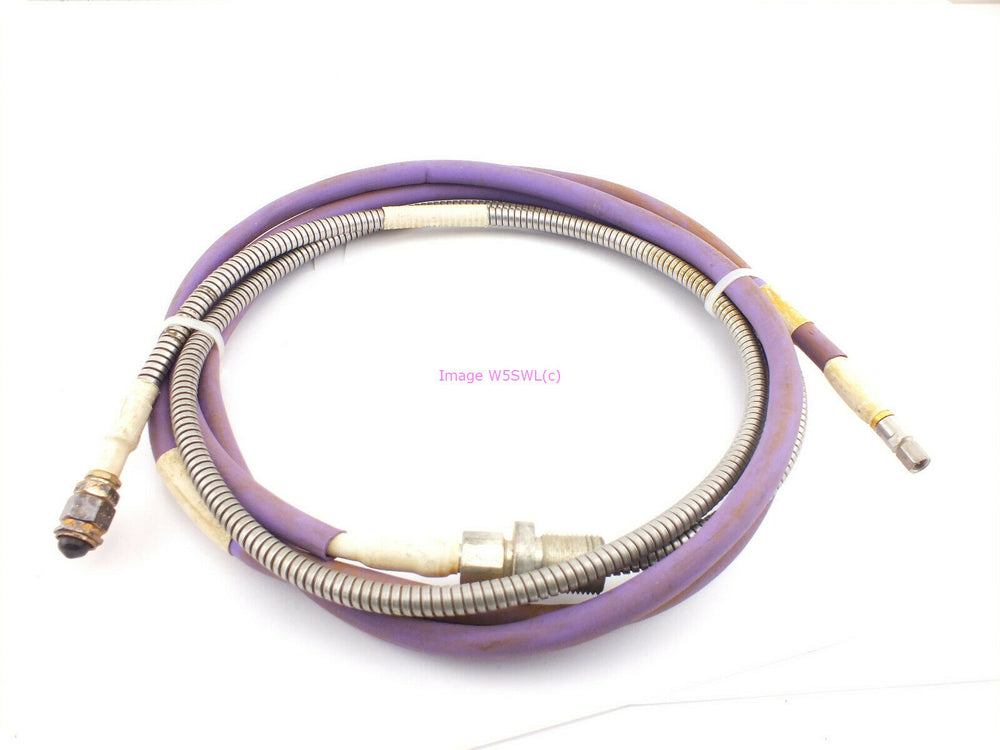 Armored Flex Jacketed TNC Male to SMA Male Coax Patch Cable Jumper (Bin94) - Dave's Hobby Shop by W5SWL