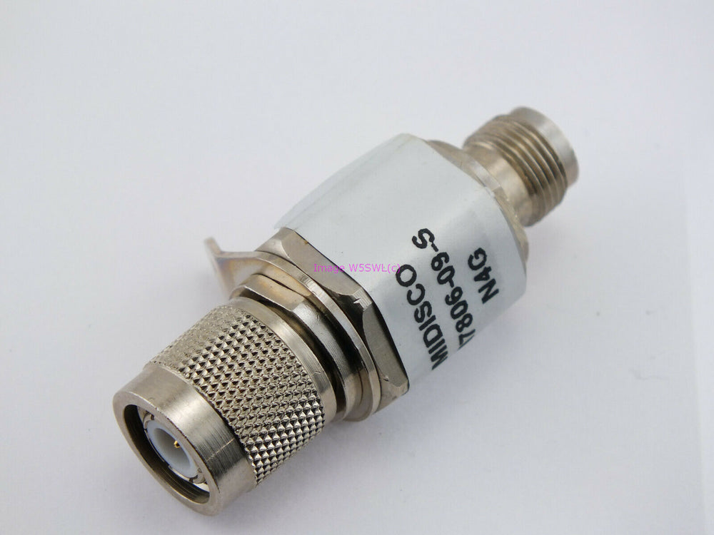Midisco M7806-09-S DC-2.5Ghz TNC Coaxial LIghtning EMP Protector - Dave's Hobby Shop by W5SWL