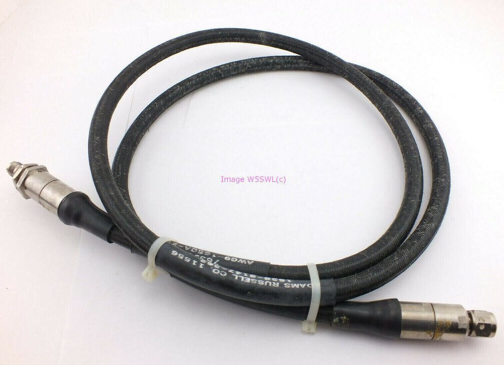 Adams Russell High Perf TNC Male to TNC Bulkhead Female Coax Patch Cable Jumper - Dave's Hobby Shop by W5SWL