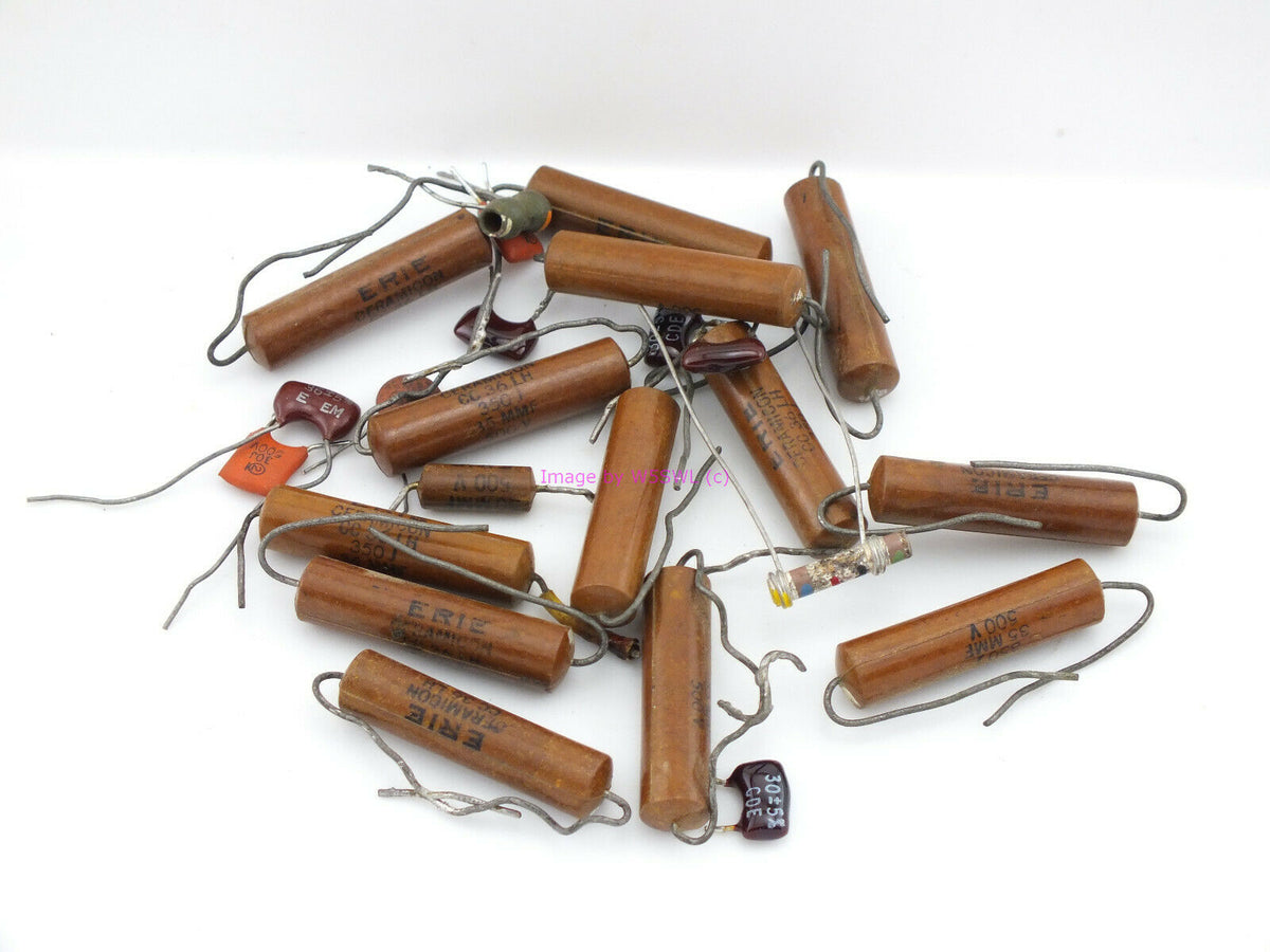 35pF Assorted Caps Capacitors From a Ham Estate LOT (bin48) - Dave's Hobby Shop by W5SWL