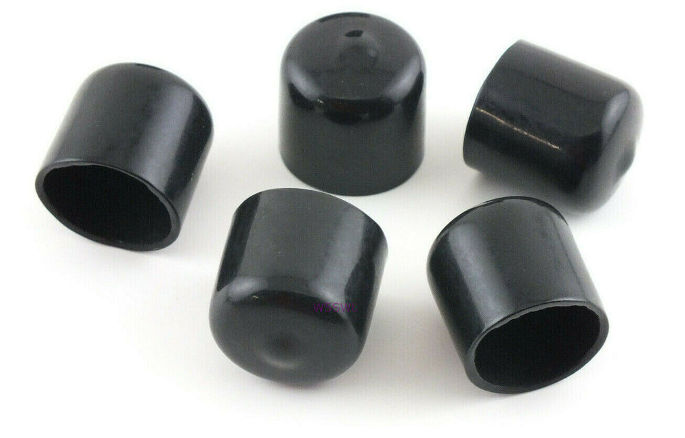 Antenna Tubing Flexible Vinyl 3/4-13/16" ID Caps Black 3/4" Long 5PK - Dave's Hobby Shop by W5SWL