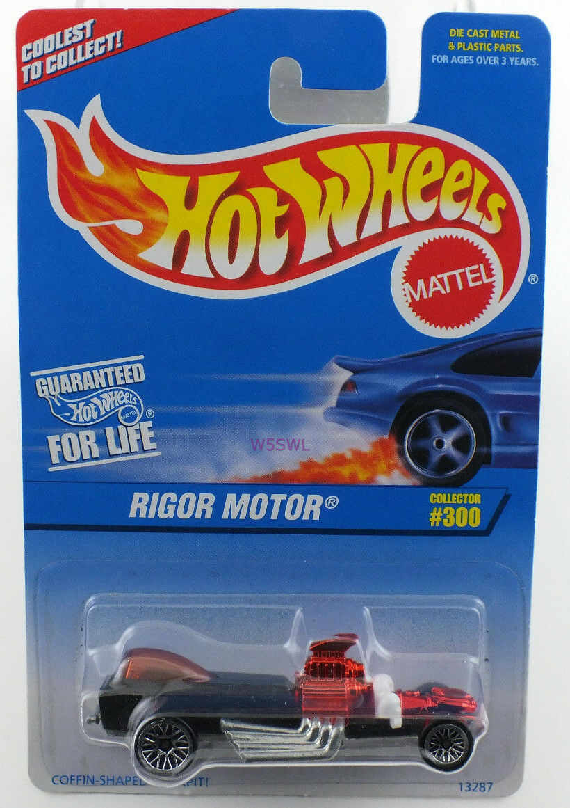 Hot Wheels 1996 Rigor Motor #300 - FROM DEALERS CASE - Dave's Hobby Shop by W5SWL