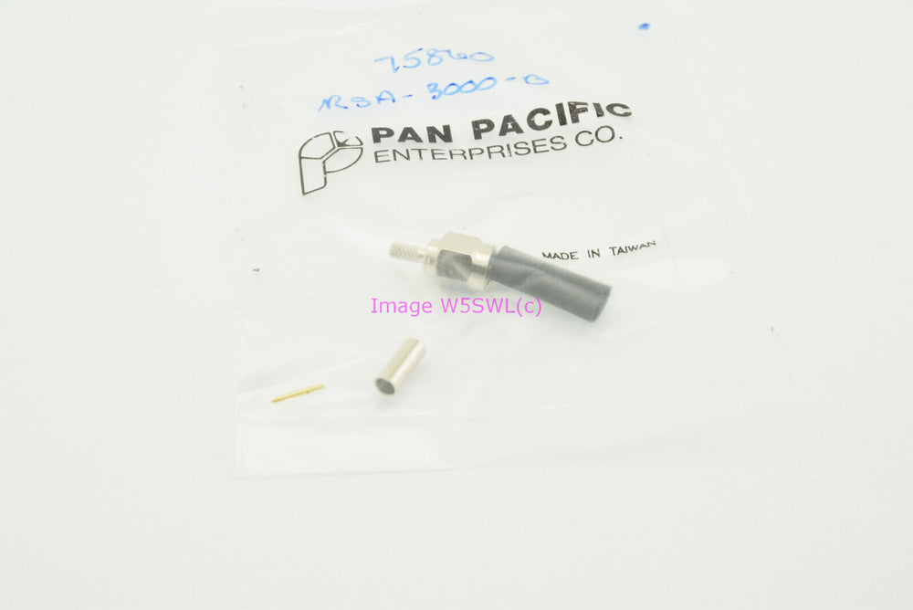 Pan Pacific SMA Male Crimp fits RG-174 RG316 and LMR-100 - Dave's Hobby Shop by W5SWL