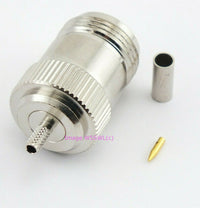 Load image into Gallery viewer, W5SWL N Female Coax Connector Crimp  RG-174 LMR-100 - Dave&#39;s Hobby Shop by W5SWL

