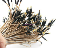 Load image into Gallery viewer, (1) MCX Plug to Right Angle SMA Male RG-316 12&quot; Coax Jumper - Dave&#39;s Hobby Shop by W5SWL
